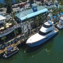 Boat Docking at Marina
